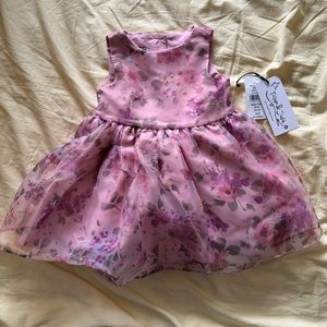 12M Floral Pink Dress with Bloomers from Pippa & Julie